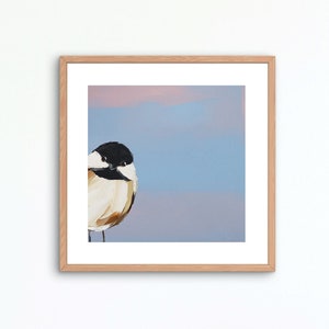 Chickadee Bird Art Print image 1