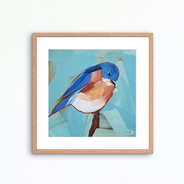 Bluebird Art Print