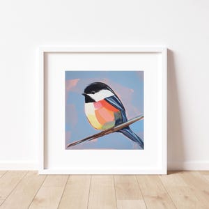 Chickadee Art Print