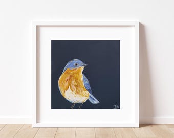 Bluebird Art Print
