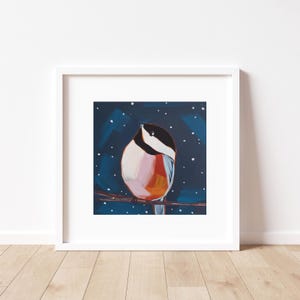 Chickadee Art Print