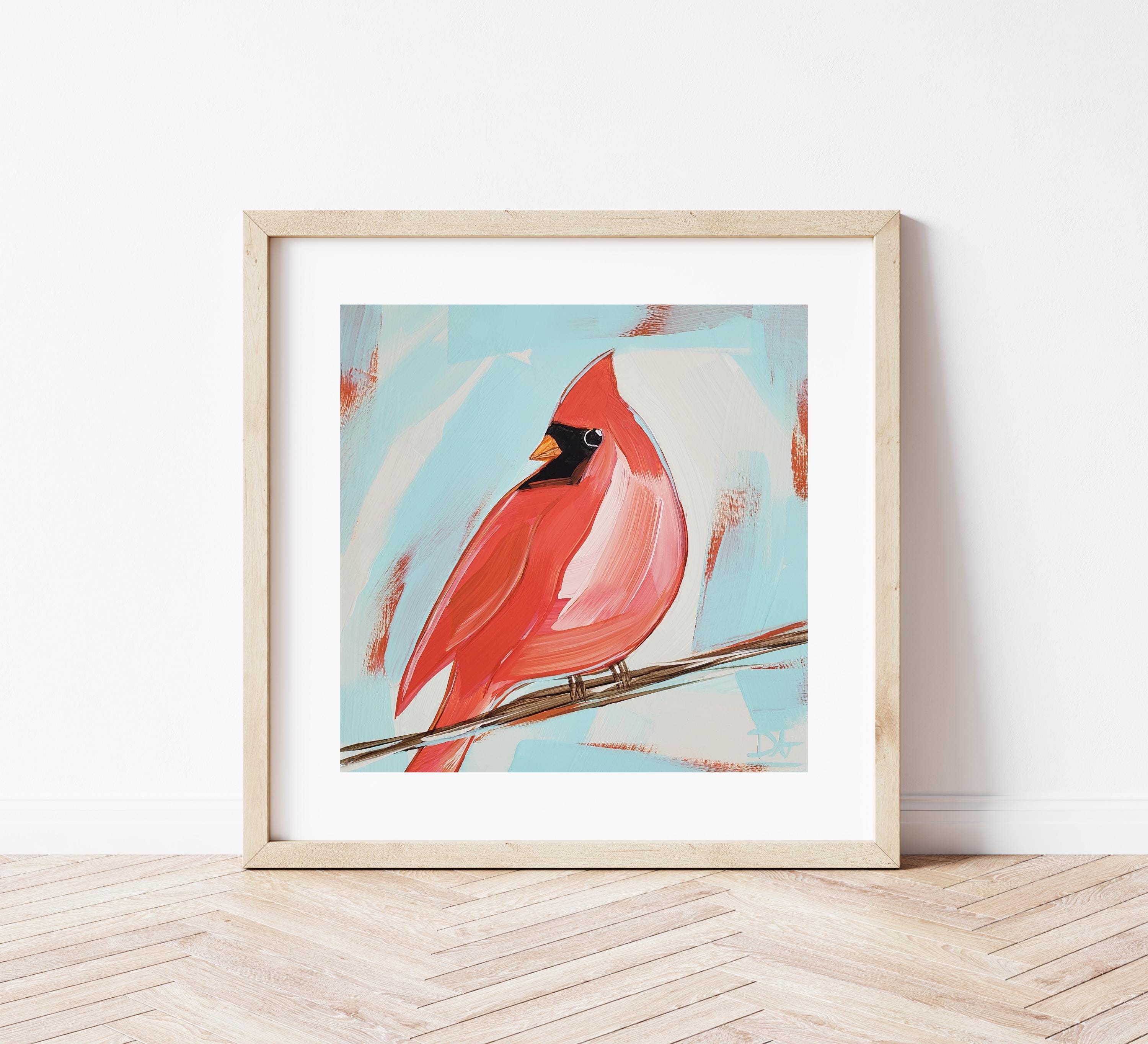 Cardinal Art Print - Etsy