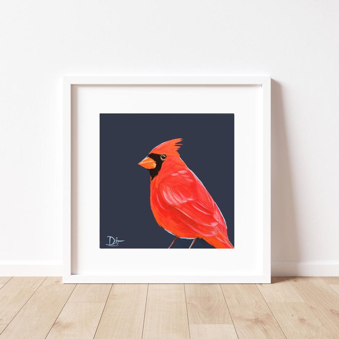 Cardinal Art Print - Etsy