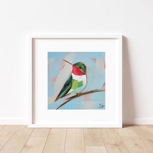 Hummingbird Art Print 画像 8