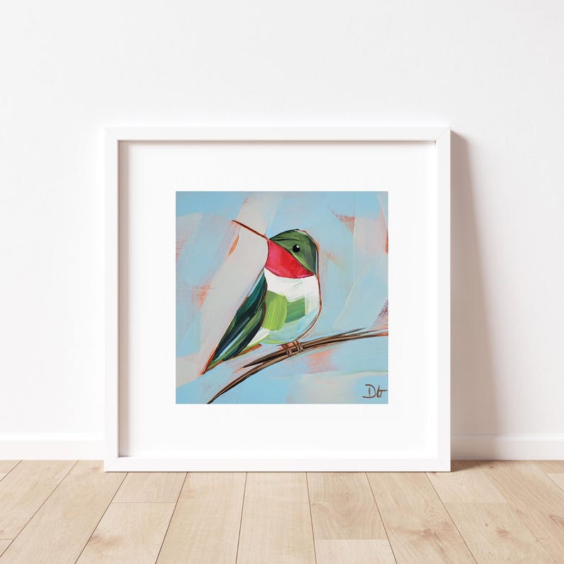 Hummingbird Art Print 画像 8