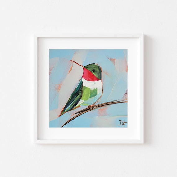 Hummingbird Art Print