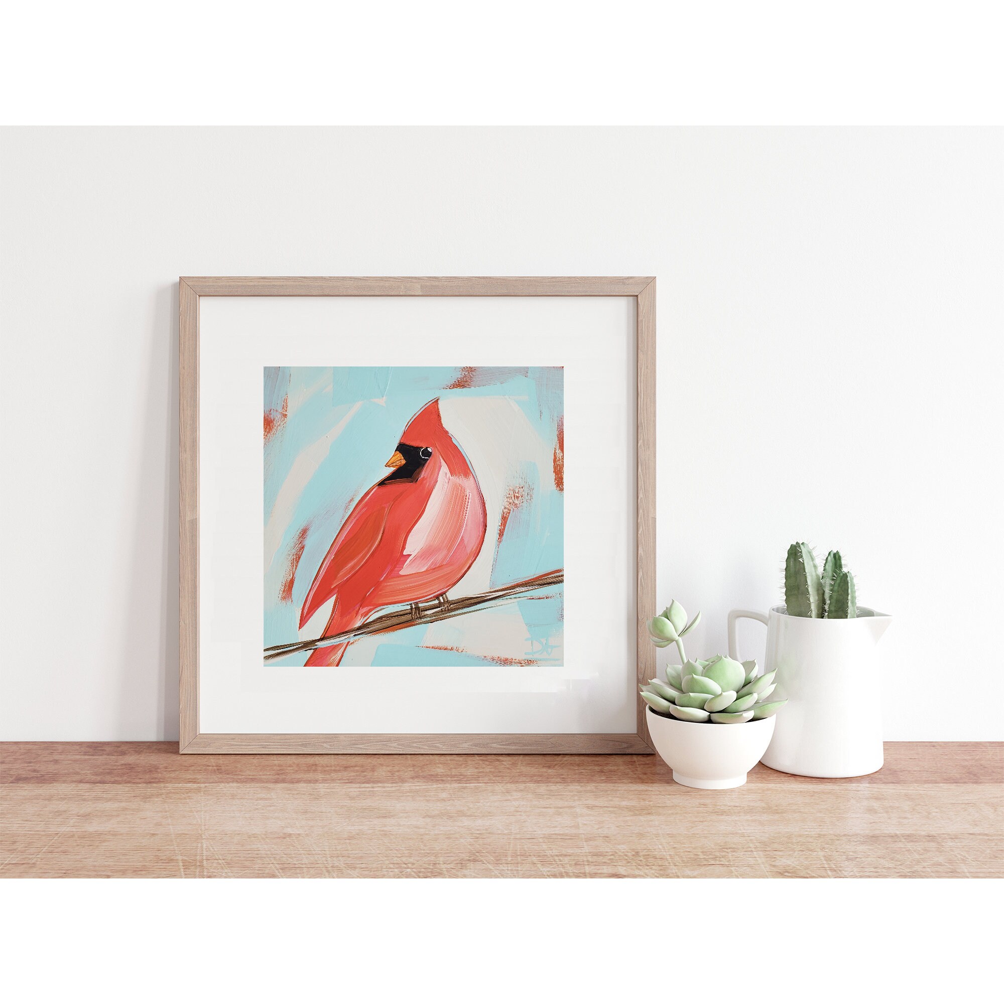 Cardinal Art Print - Etsy