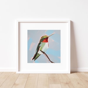 Hummingbird Art Print