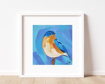 Bluebird Art Print