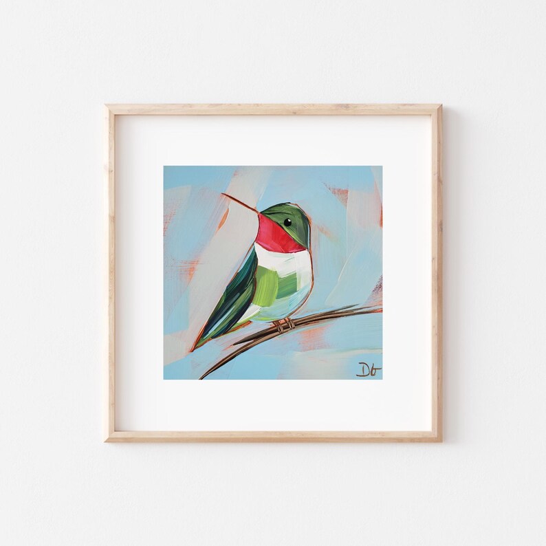 Hummingbird Art Print 画像 9