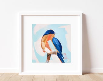 Bluebird Art Print