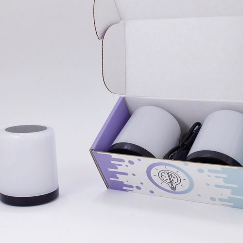 Set of Two Long Distance Friendship Lamps Touch Lamps Long Etsy