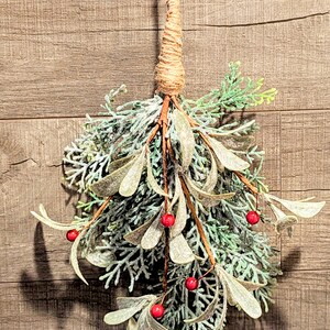 Custom Christmas Wedding Decor Mistletoe Hanger Personalized Wedding ...