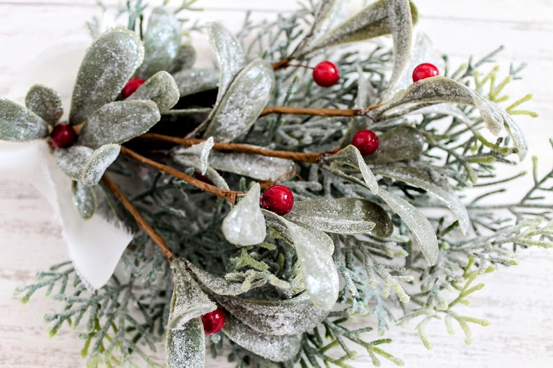 Custom Christmas Wedding Decor Mistletoe Hanger Personalized Wedding ...
