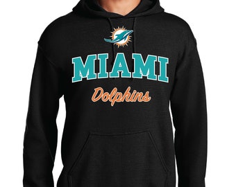 black miami dolphins sweatshirt