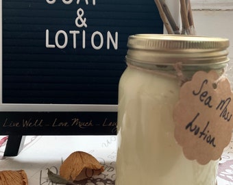 Large Sea Moss Lotion