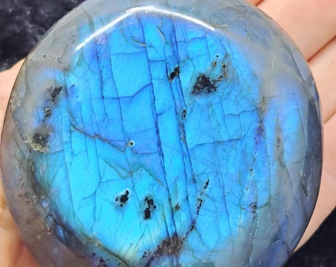 JUMBO Labradorite Palmstone