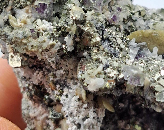 Glittery Yindu Fluorite