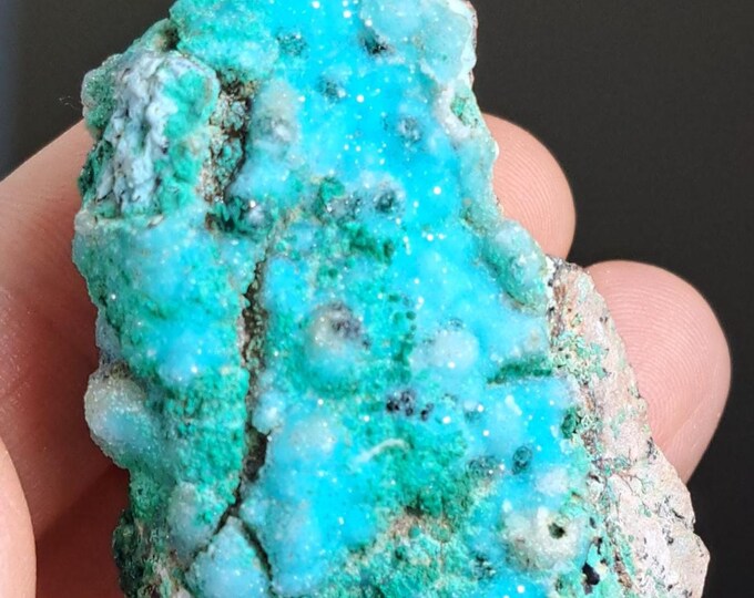 Drusy Chrysocolla/Malachite