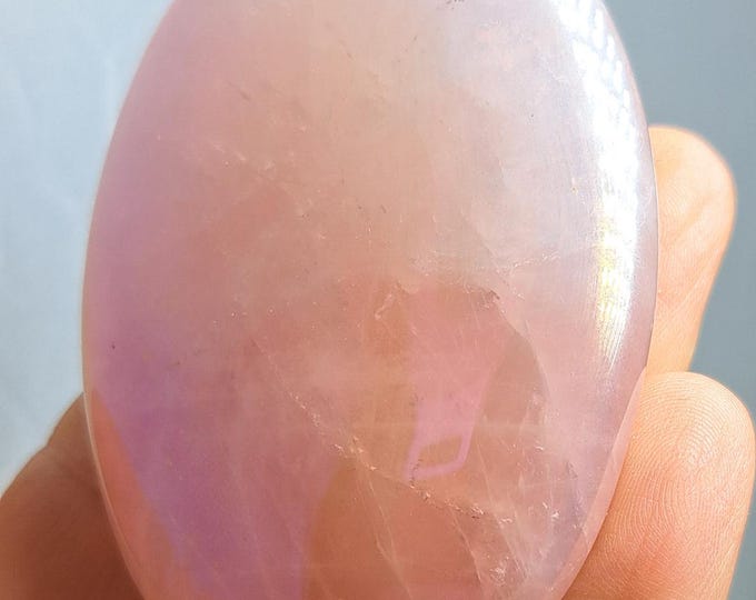 JUMBO Aura Rose Quartz