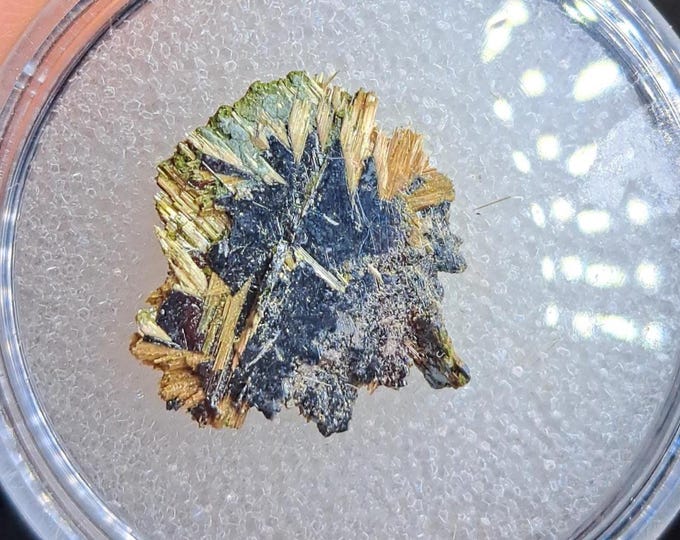 Rutile on Hematite