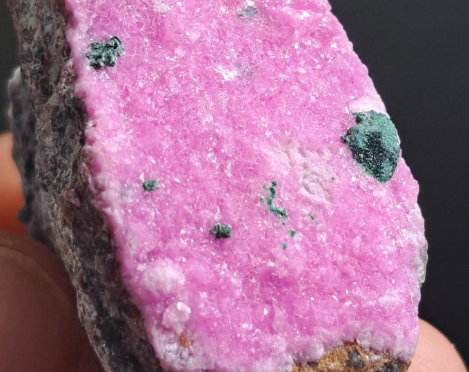 Sparkly Cobalto Calcite