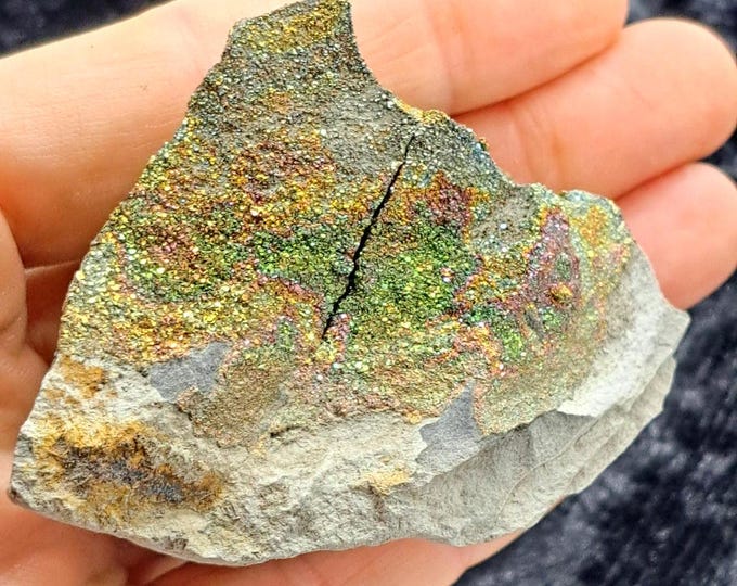 Sparkly Rainbow Pyrite