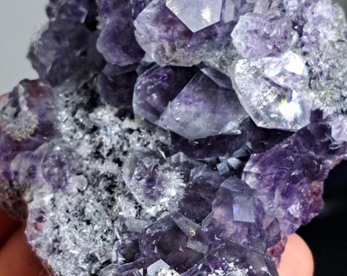 Tanzanite Fluorite
