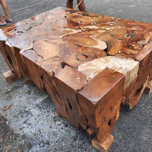 Driftwood Coffee Table Etsy