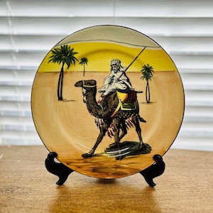 Royal Doulton Desert Scenes Plate – Made in England 1910s-1920s