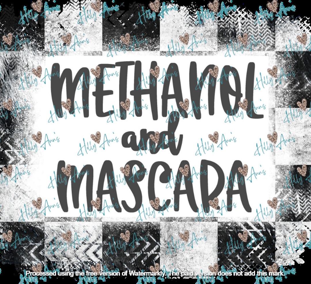 Methanol and Mascara Racing Png File - Etsy