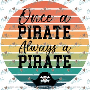 Once a Pirate always a Pirate png file