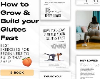 Glute Workout Guide voor vrouwen | Thuis en sportschool (pdf-bestand)