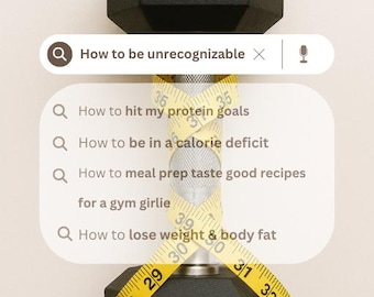 Maaltijdplan voor 30 dagen met calorietekort | Eiwitrijk voor in de sportschool (pdf)