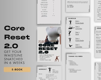 E-book Core Workout: Versterken en vormgeven (digitale download)