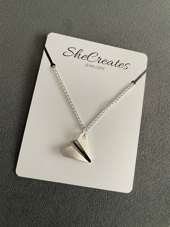 Taylor Swift Harry Styles Paper Plane Necklace Taylor Swift Etsy Hong Kong