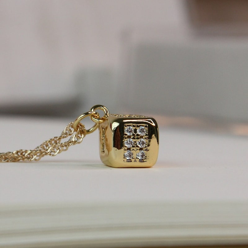 The Grace Dice necklace