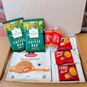 Coffee Lover & Biscuit giftset - personalised | Birthday Gift | Anniversary | Thinking of You | Get Well Soon| Christmas Gift Ideas