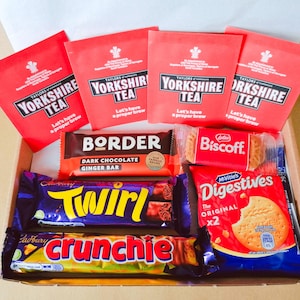 Ultimate Yorkshire Tea and Chocolate Lover Giftset - personalised | Twirl | Tea & Biscuits | Birthday Gift | Thinking of You | Christmas