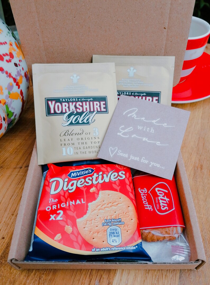 Yorkshire Tea Gold Letterbox Giftset Tea Gift Set Etsy
