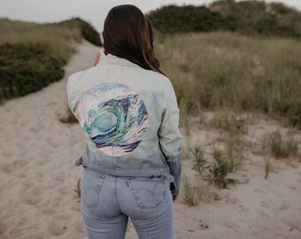 Radical Wave Painted Power Jacket Right - Right Curl