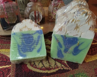 Eucalyptus soap, Spearmint, artisan soap, handmade soap, natural soap, soothing,  handmade gift