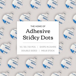 Adhesive Sticky Dots for Wax Seal Transparent Double Sided Sticker Backing  Stickers Circle Strong Tissue Tape Cabochons or Pendant 