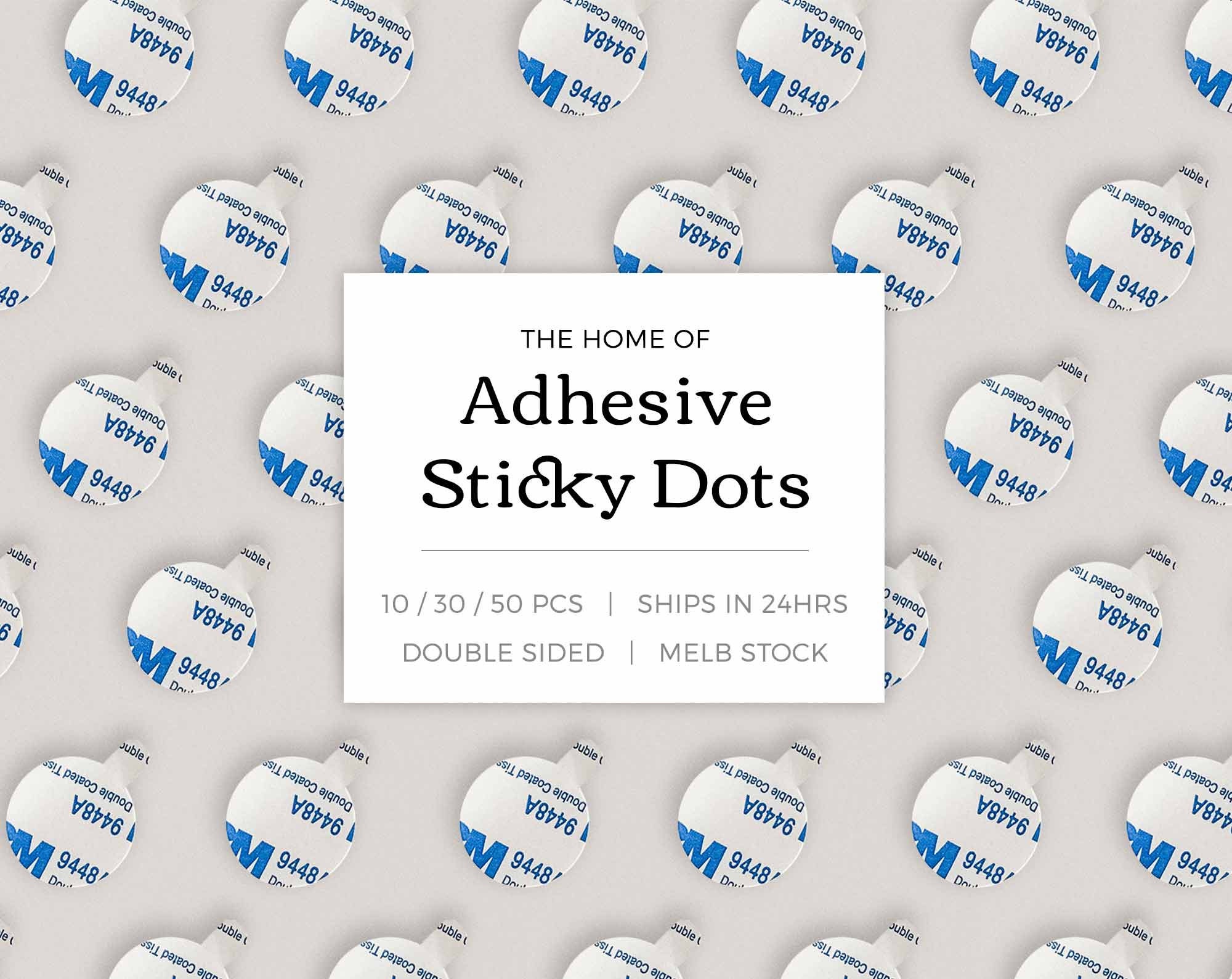 Adhesive Sticky Dots for Wax Seal Transparent Double Sided Sticker Backing  Stickers Circle Strong Tissue Tape Cabochons or Pendant 