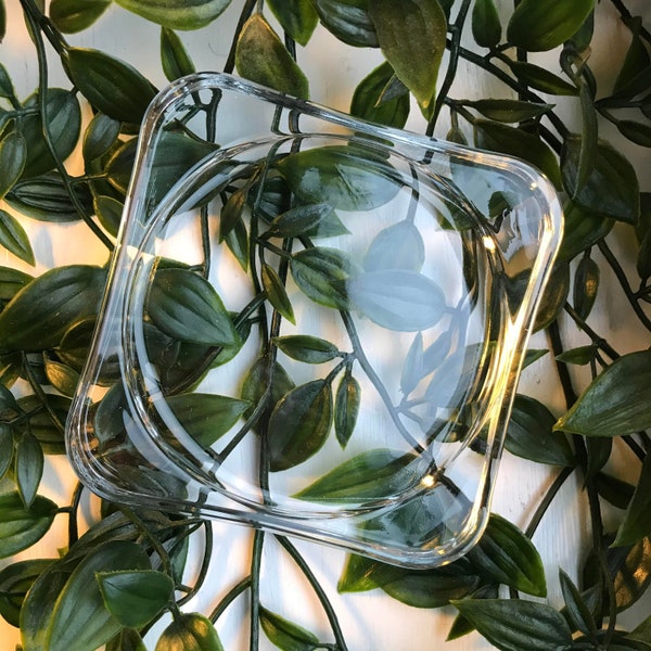 Glass Candle tray