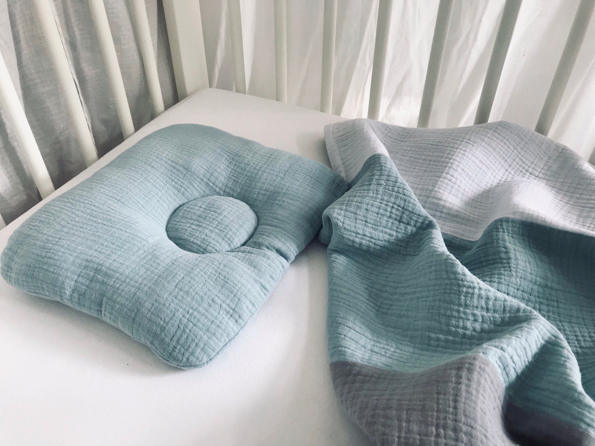 Ergonomic Baby Pillow Etsy