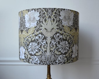 Dekorativer Lampenschirm Jugendstil Fleurs, Motiv William Morris, für Hängeleuchte oder Lampe