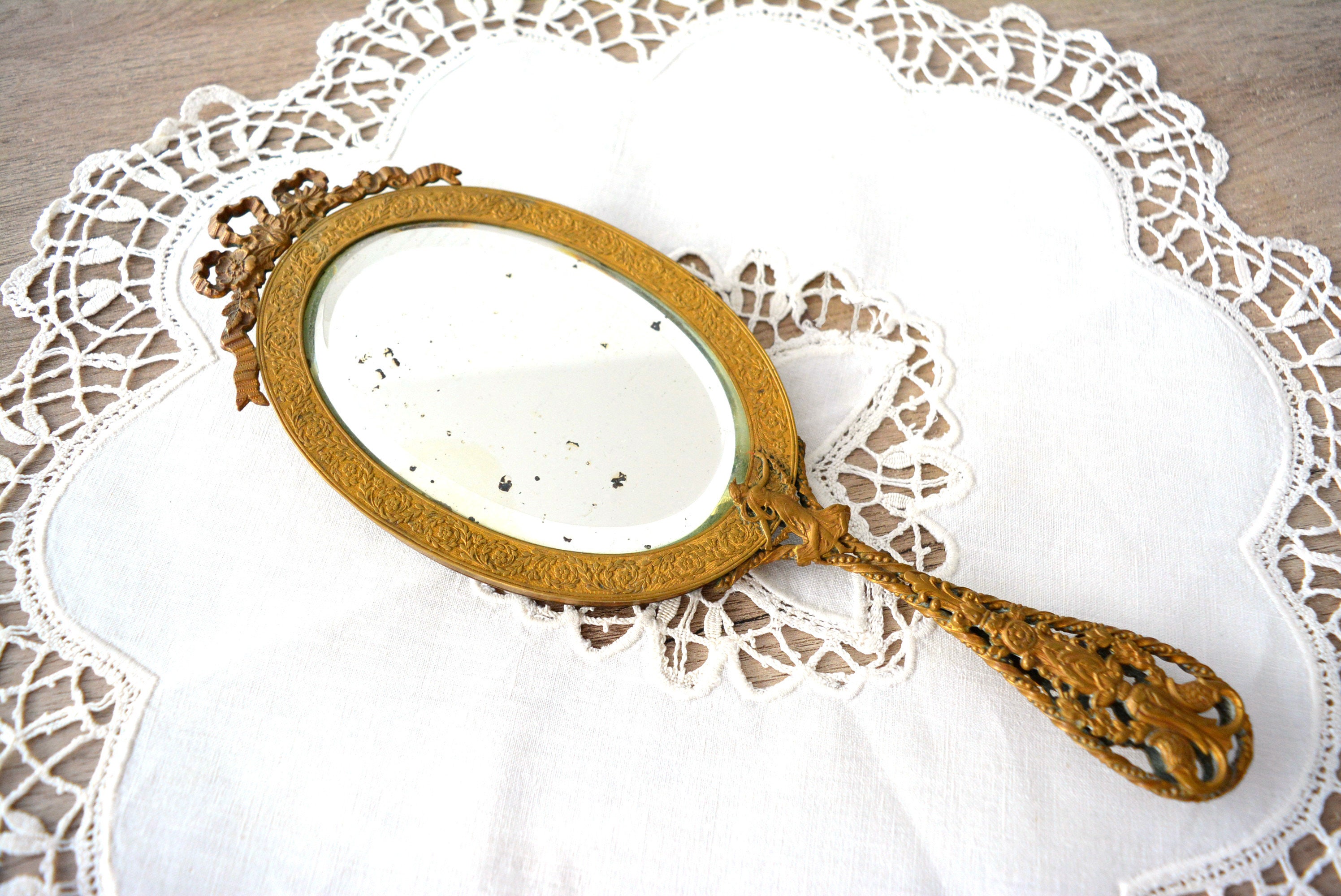 miroir À Main Vintage,
