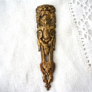 Französische antike dekorative Bronze-Möbelplatte, Empire-Stil, Bronze-Beschläge