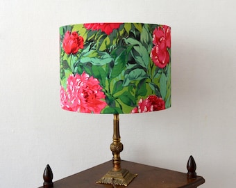 Dekorative Lampenschirm Rosa Pfingstrose, Blumen, für die Aufhängung oder Lampe